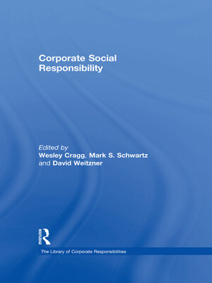 cover image of Corporate Social Responsibility